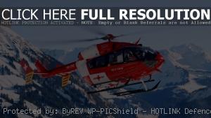 bk 117-c2 (ec-145) спасательный вертолет в горах