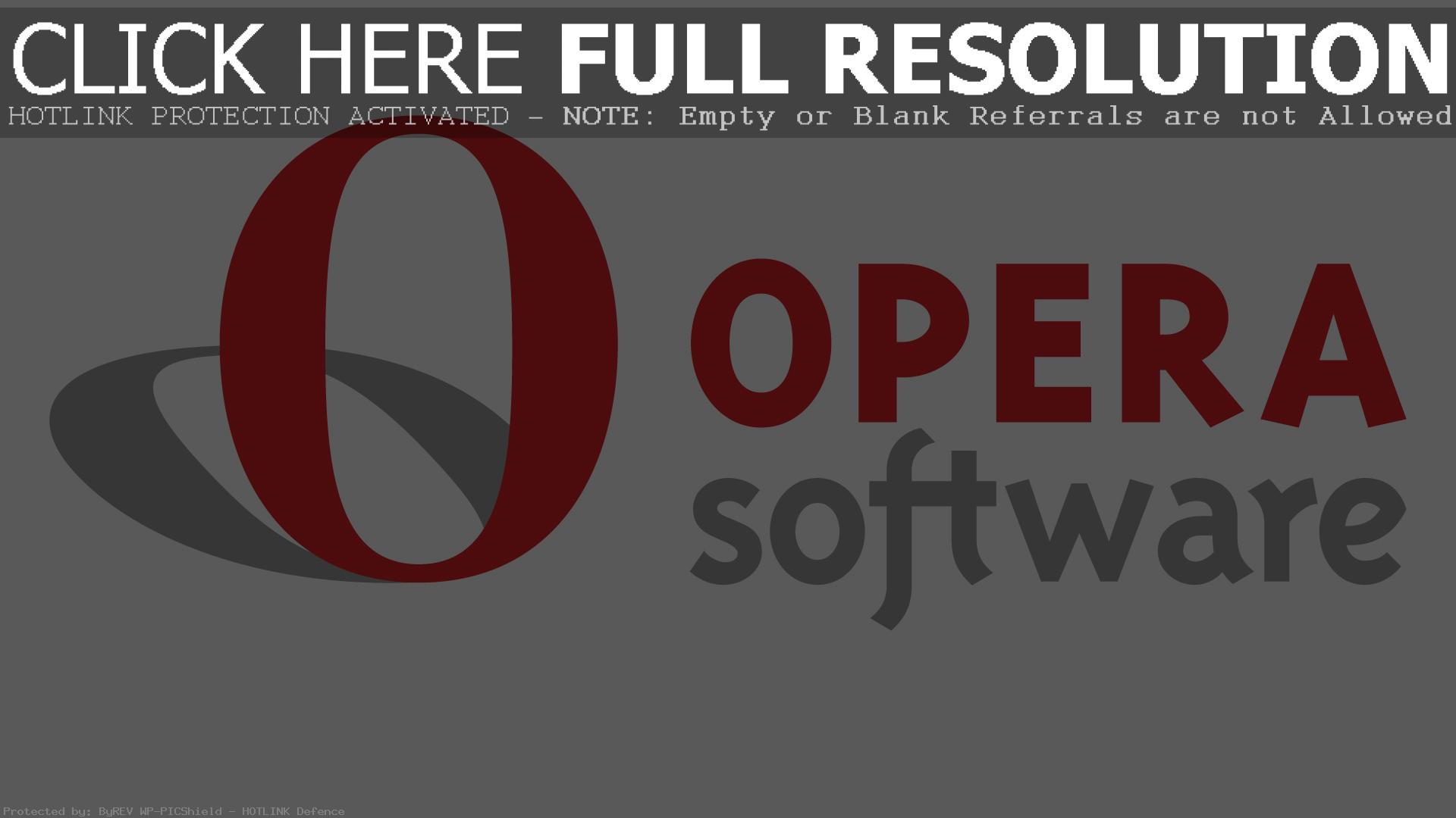 Обои full hd Opera Software 1920х1080