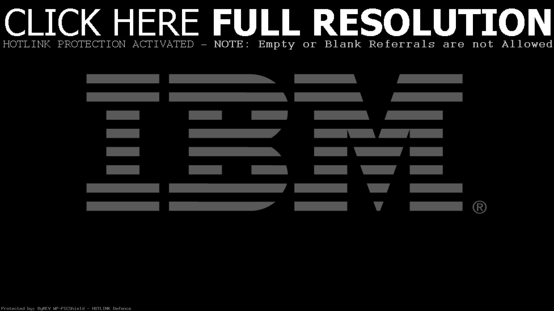 Обои full hd IBM 1920х1080