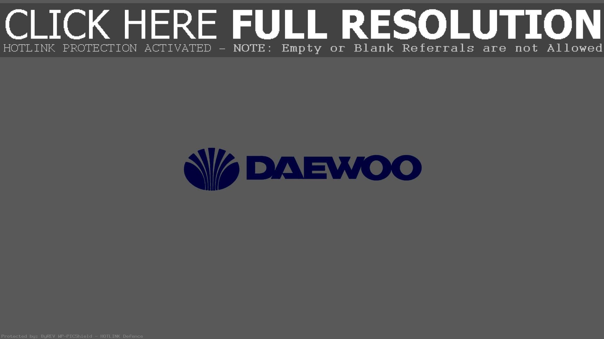 Обои full hd Daewoo логотип 1920х1080