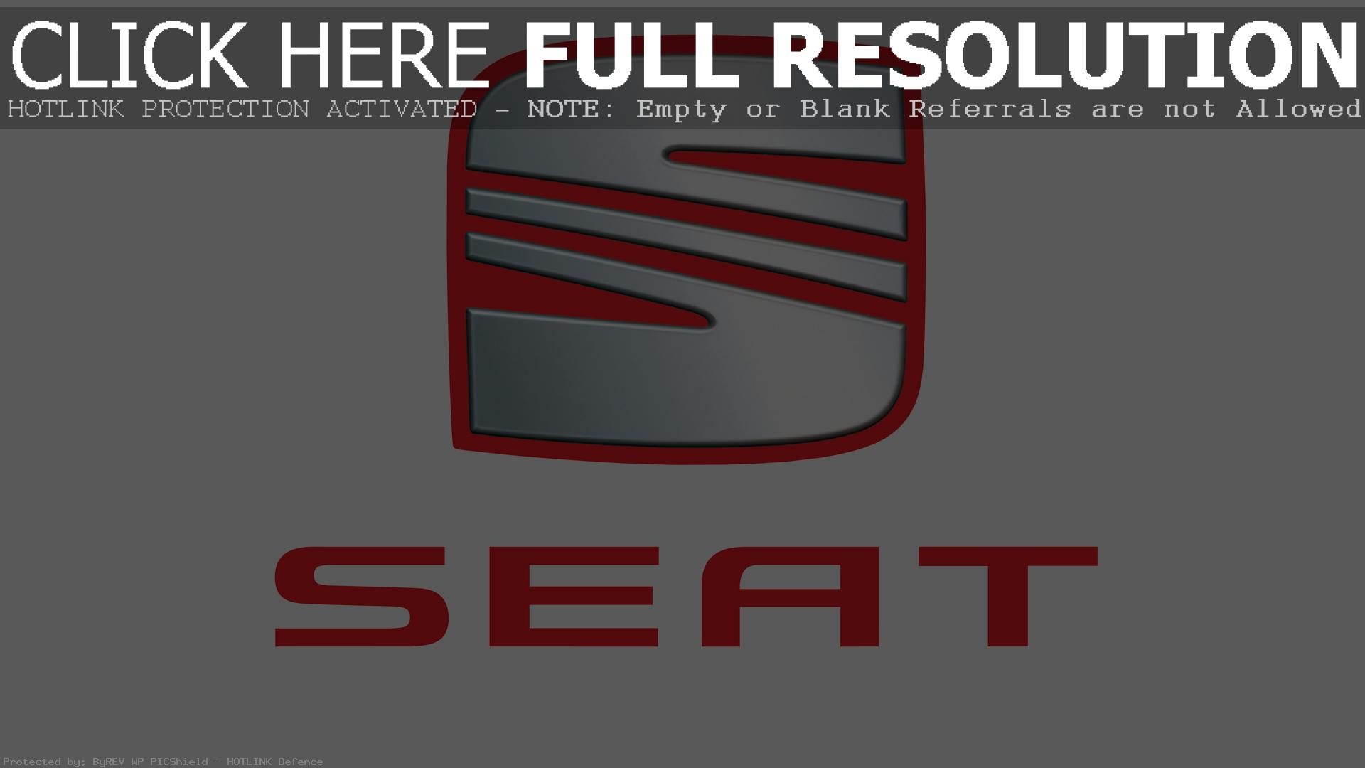 Обои full hd Seat логотип 1920х1080