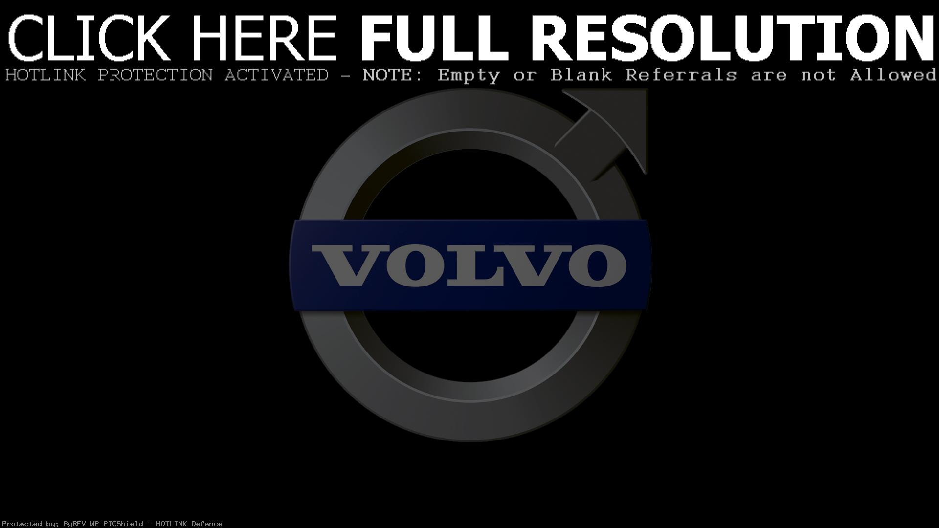Обои full hd Volvo логотип 1920х1080