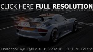 Beautiful Porsche 918 RSR