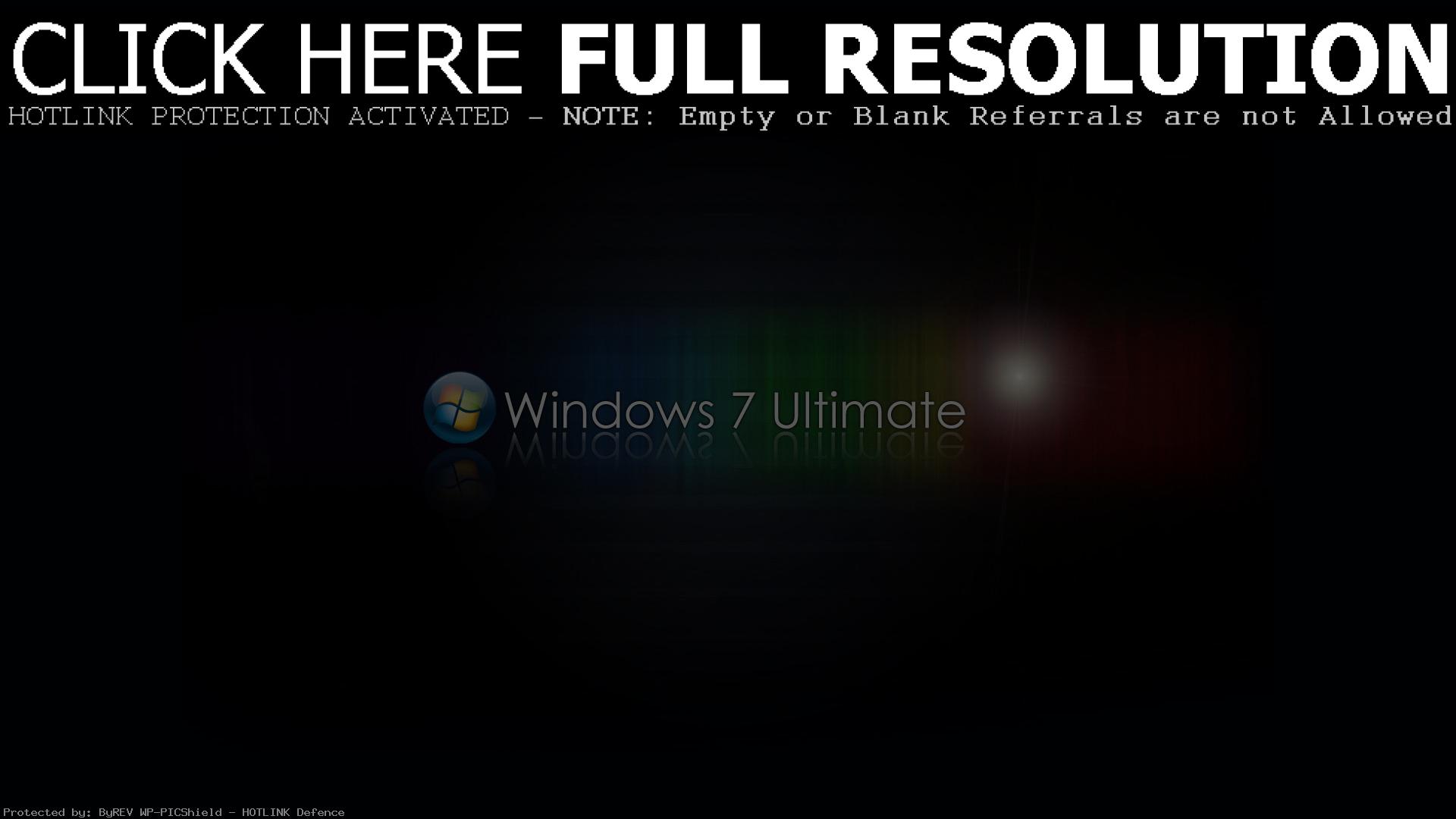 Обои full hd Спектр Windows 7 1920х1080