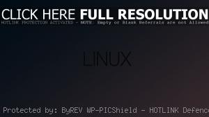 Темный переливающийся Linux