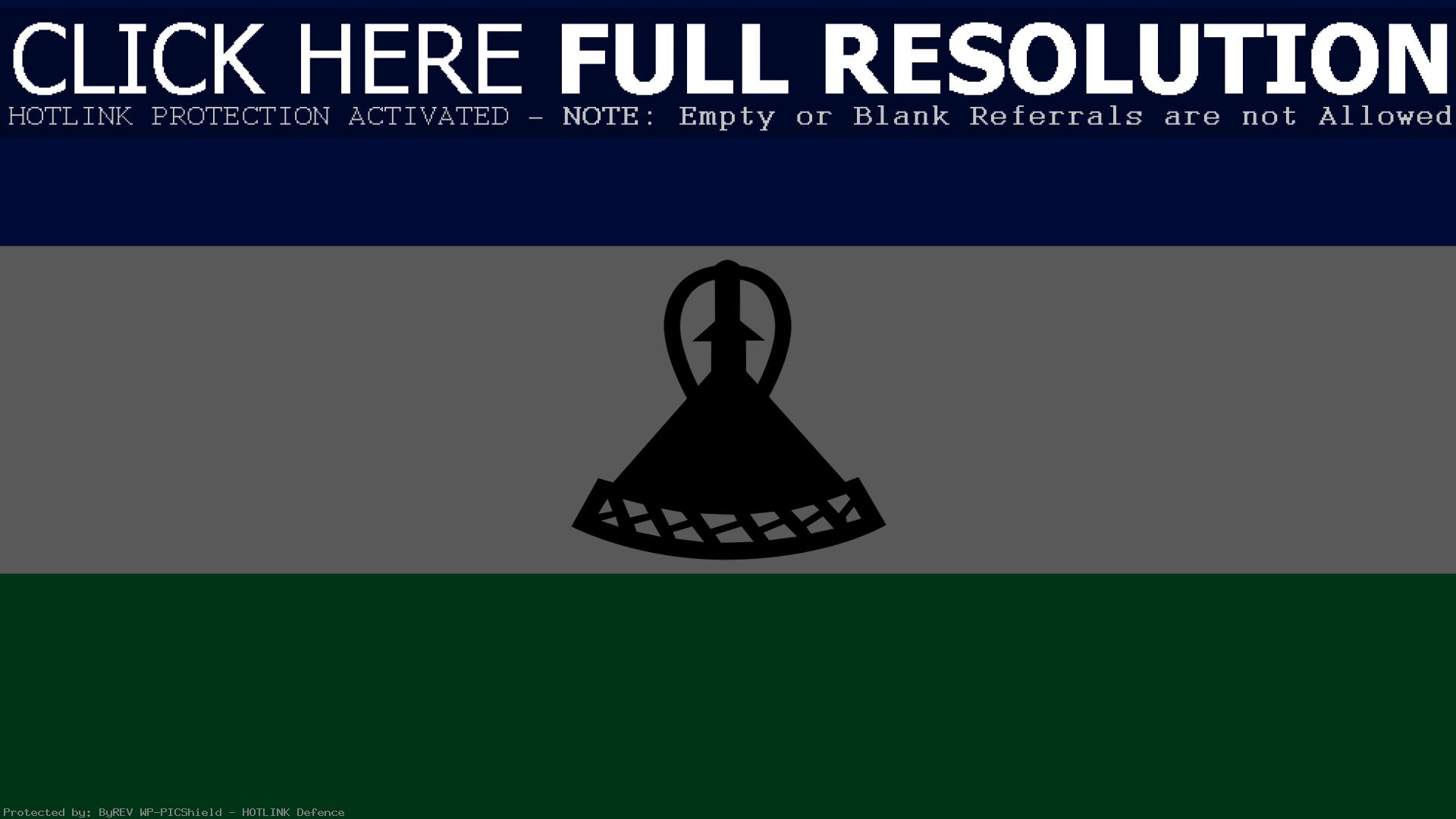 Обои full hd Флаг Лесото 1920х1080