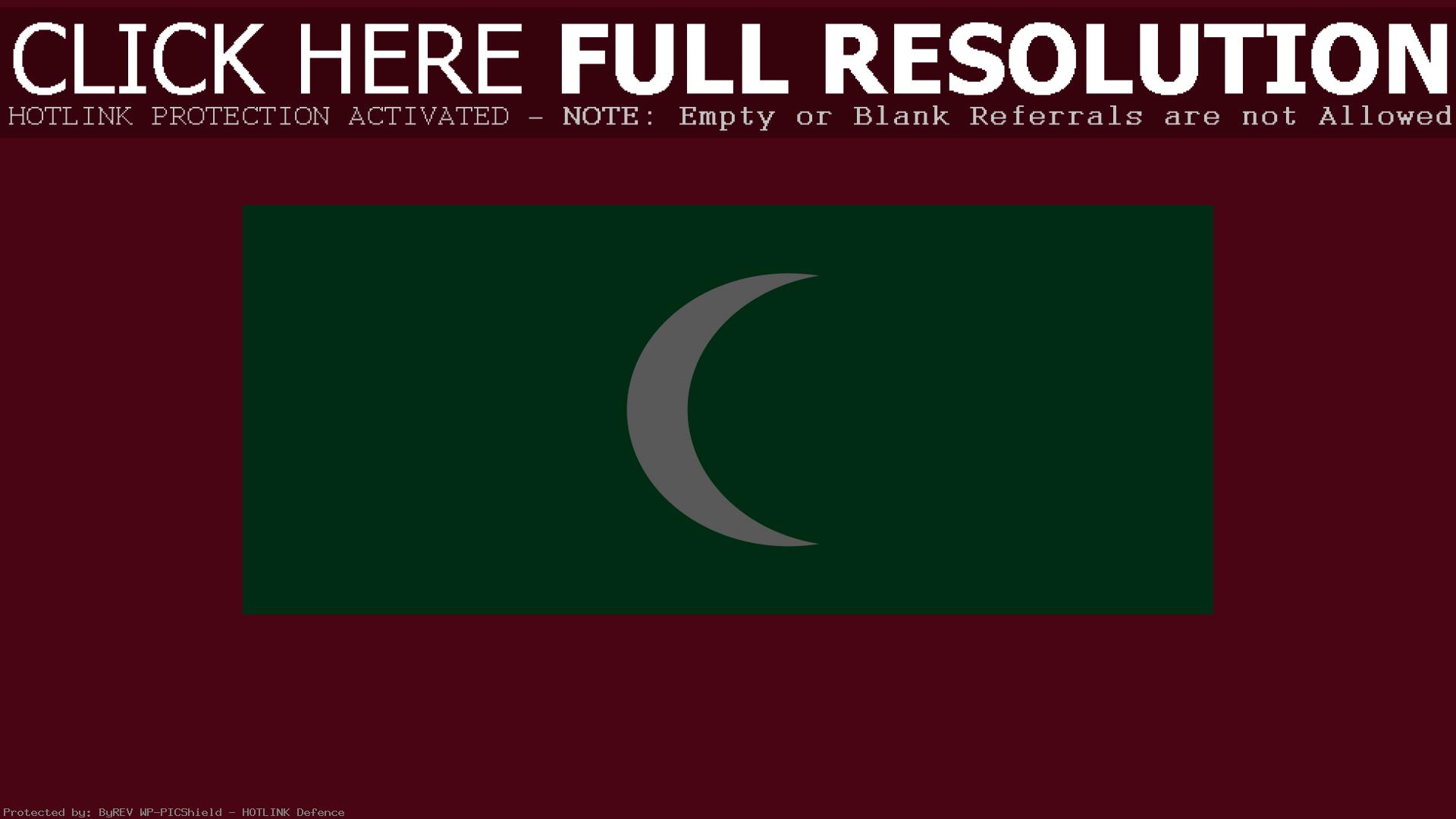 Обои full hd Флаг Мальдивов 1920х1080