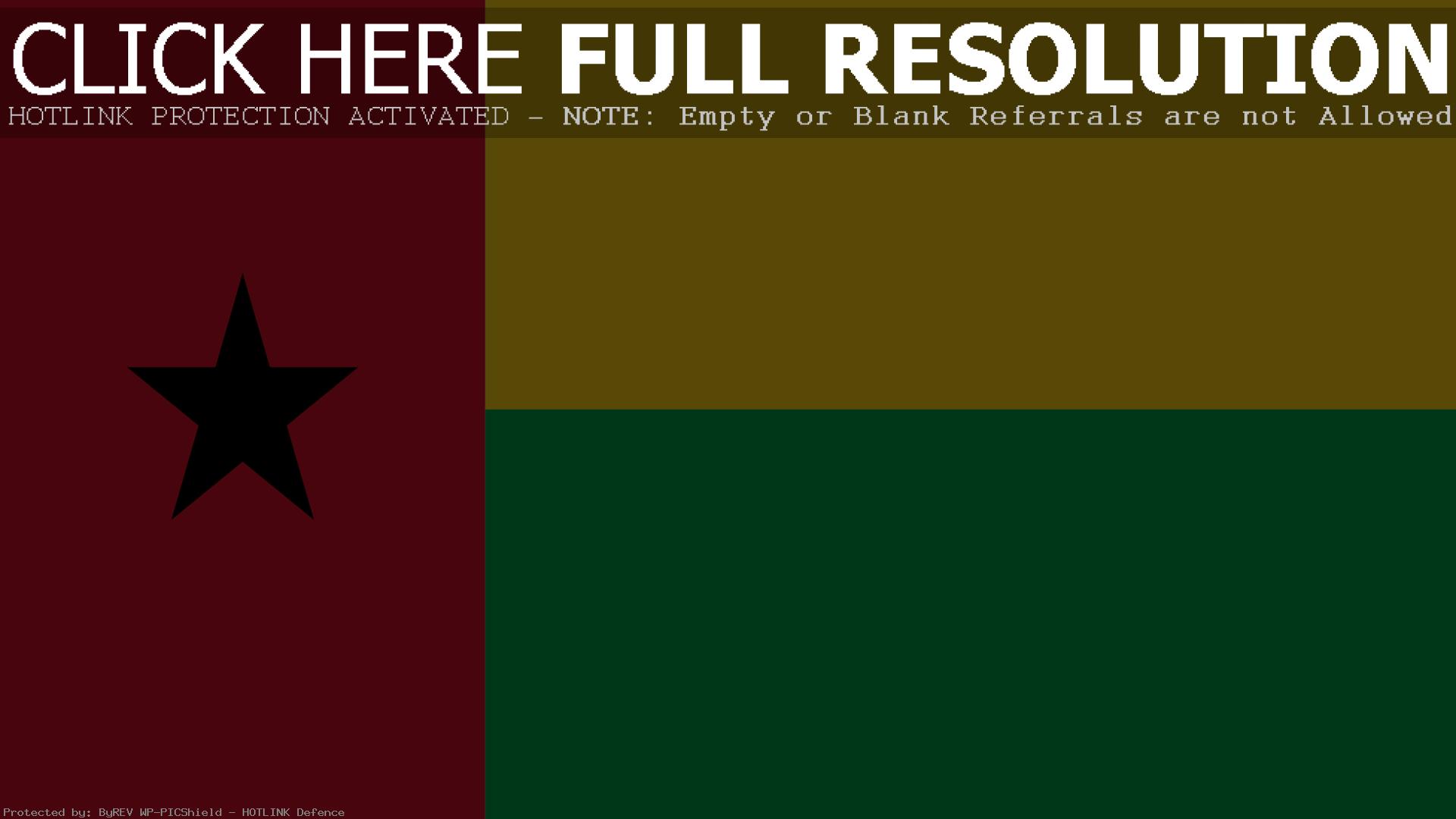 Обои full hd Флаг Гвинеи-Бисау 1920х1080