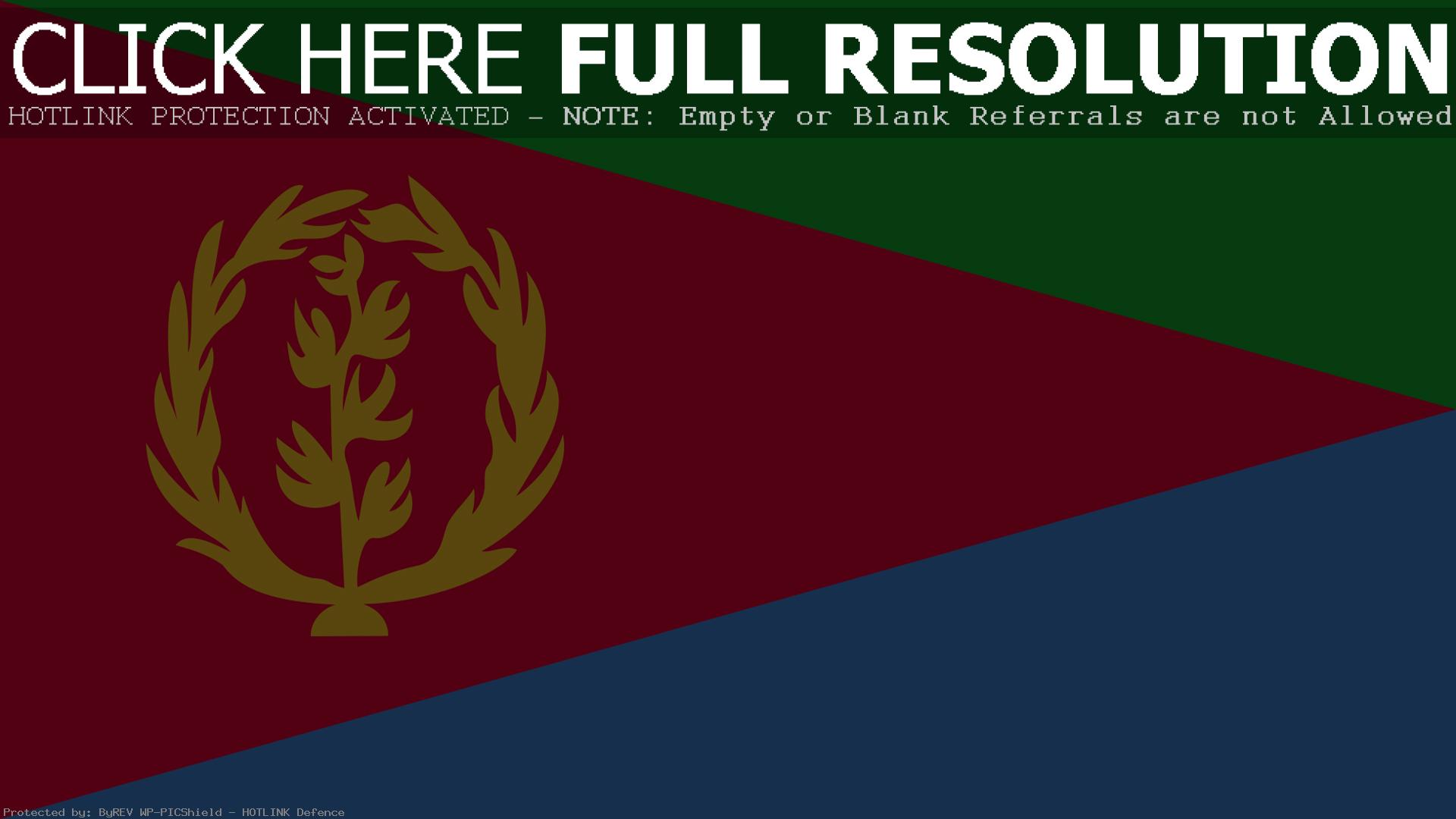 Обои full hd Флаг Эритреи 1920х1080