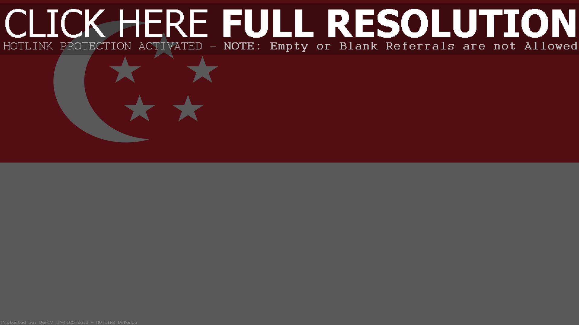 Обои full hd Флаг Сингапура 1920х1080