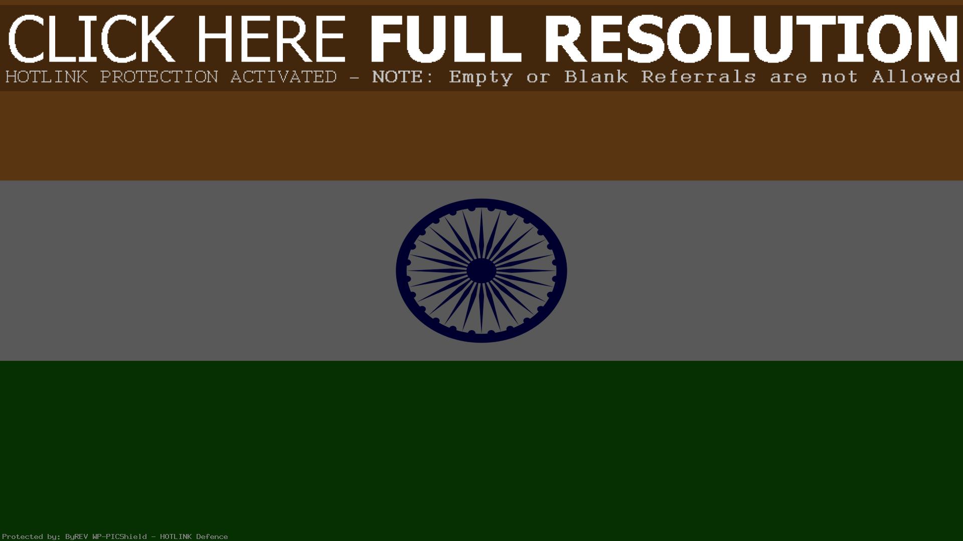 Обои full hd Флаг Индии 1920х1080