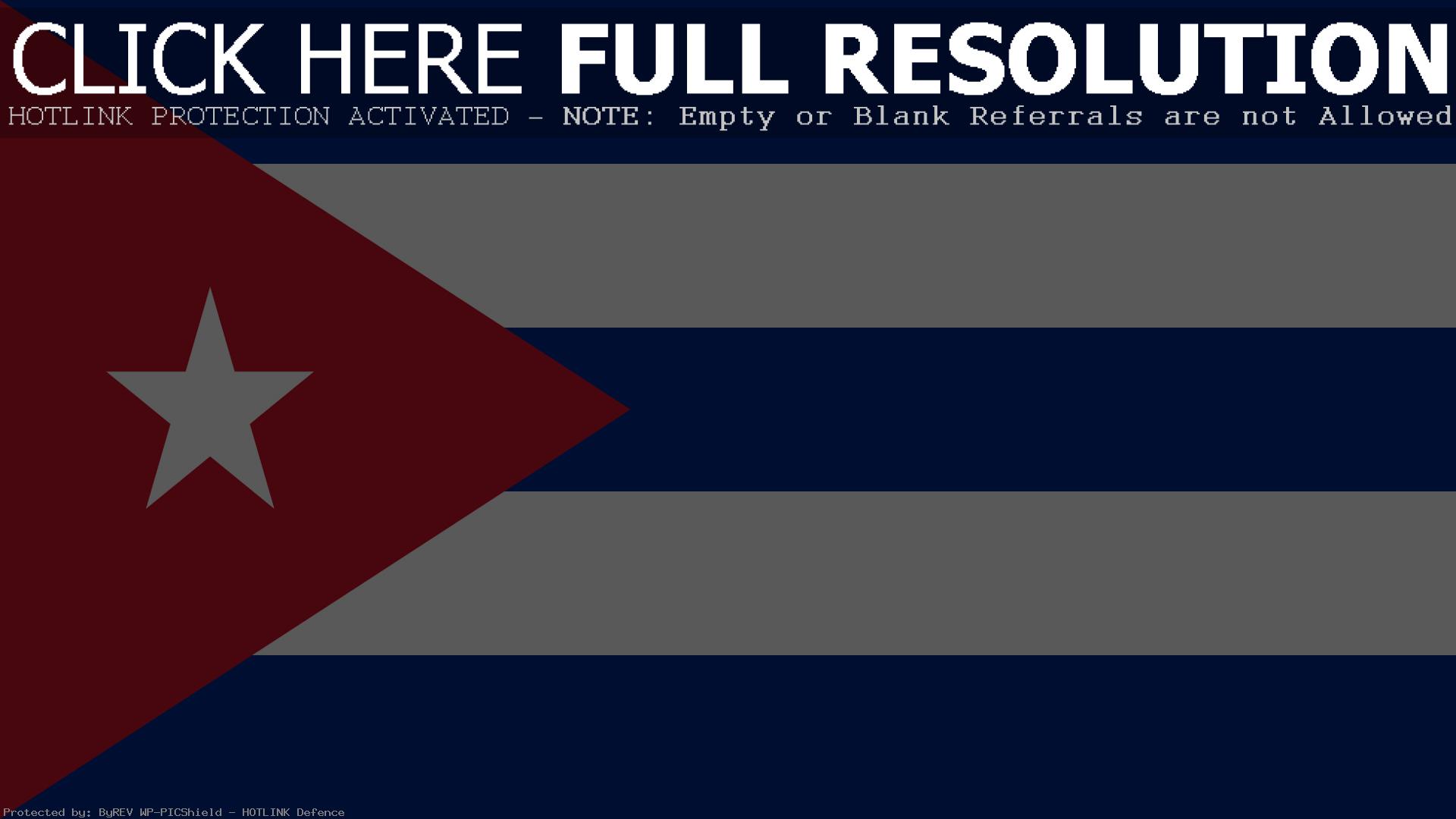 Обои full hd Флаг Кубы 1920х1080