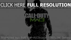 Call of Duty Modern Warfare 3 soldier