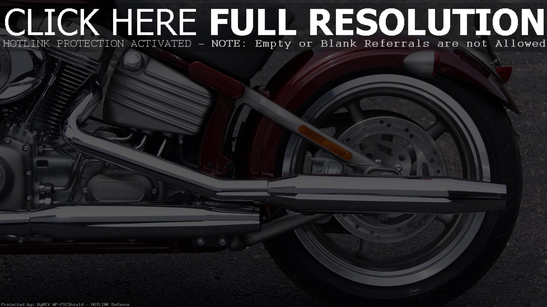 Обои full hd Harley Davidson FXCWC 1920х1080