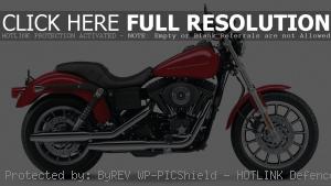 Red Harley Davidson